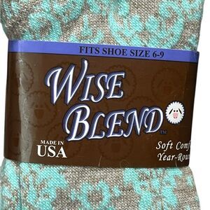 Wise Blend Women’s Soft Comfy Socks, Size M, NWT